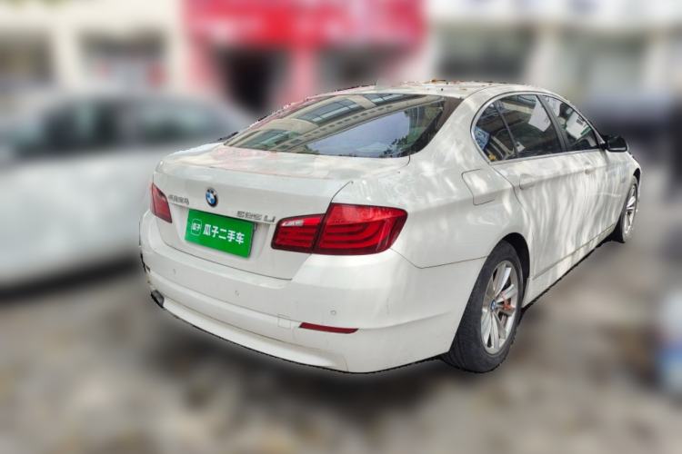 Used BMW 5 Series 2013 525Li Luxury Model Rear Right 45 Deg