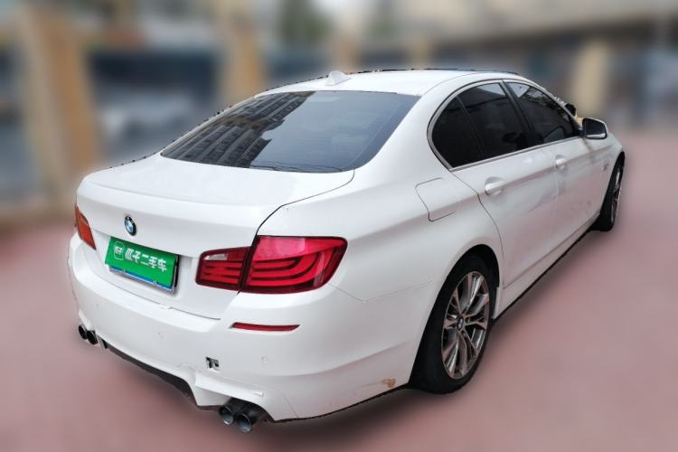 Used BMW 5 Series 2013 520i Elegant Edition Rear Right 45 Deg
