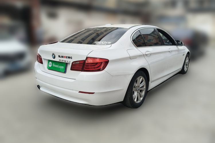 Used BMW 5 Series 2013 525Li Luxury Model Rear Right 45 Deg