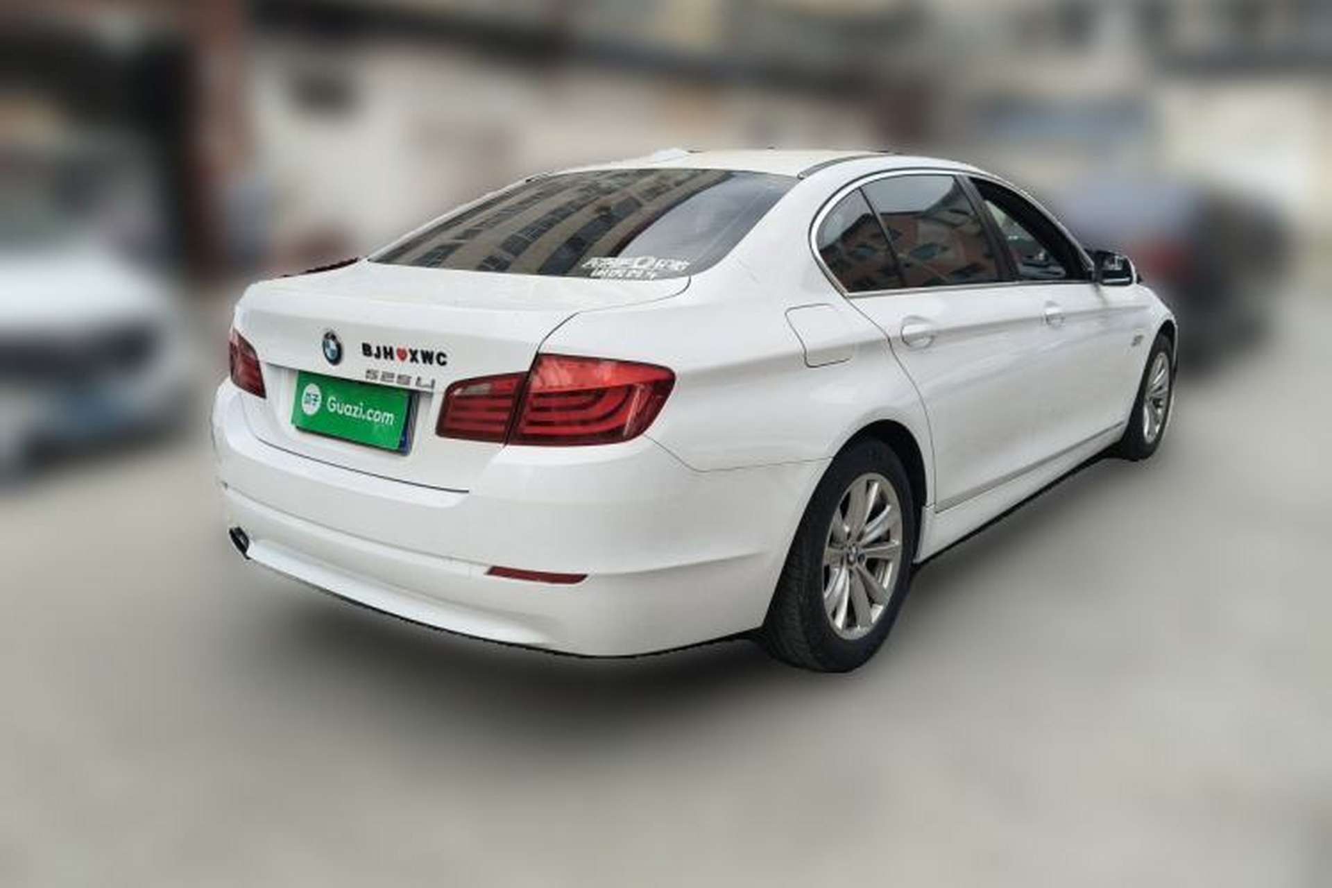Used BMW 5 Series 2013 525Li Luxury Model Rear Right 45 Deg