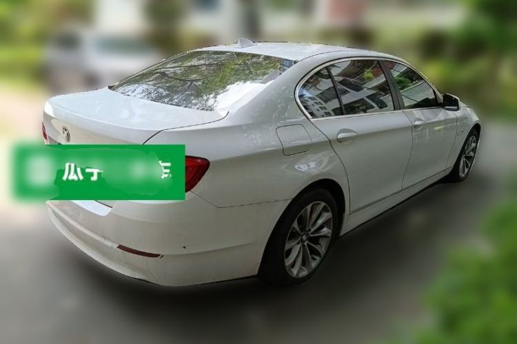 Used BMW 5 Series 2013 525Li Leading Model Rear Right 45 Deg