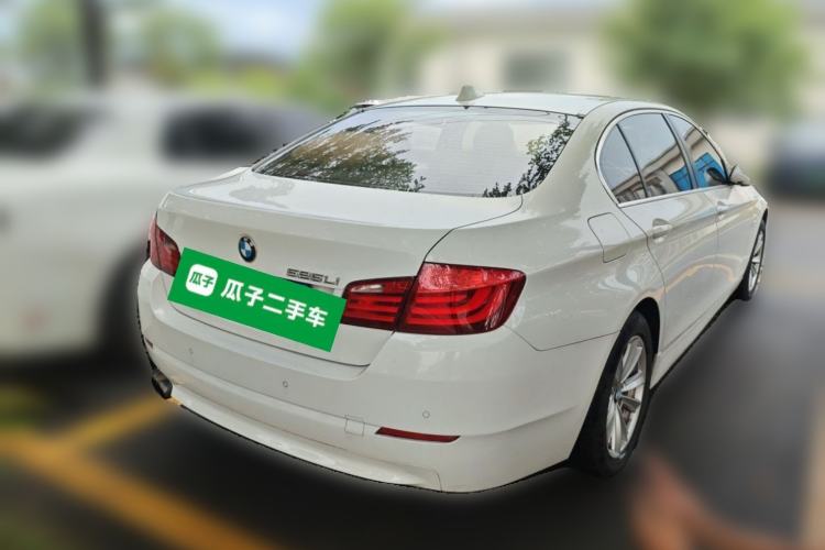 Used BMW 5 Series 2013 525Li Leading Model Rear Right 45 Deg