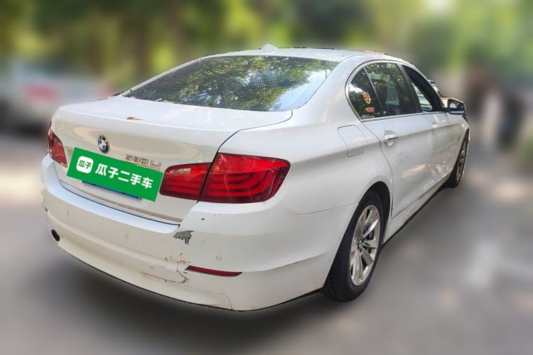 Used BMW 5 Series 2013 525Li Luxury Model Rear Right 45 Deg