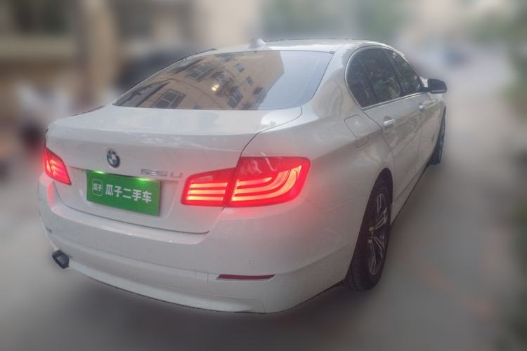 Used BMW 5 Series 2013 525Li Luxury Model Rear Right 45 Deg