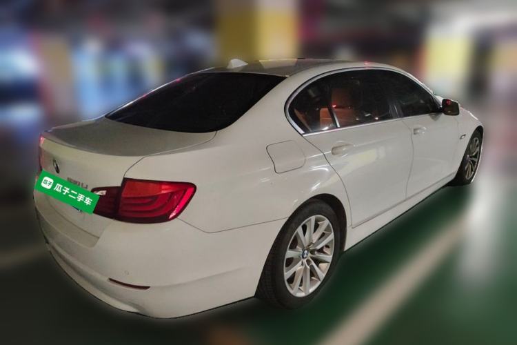 Used BMW 5 Series 2013 530Li Leading Model Rear Right 45 Deg