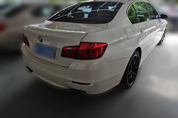 Used BMW 5 Series 2013 535Li Leading Model Rear Right 45 Deg