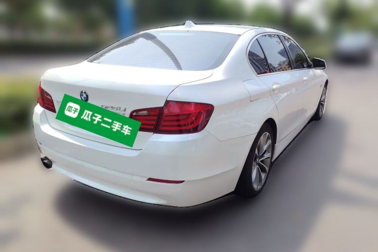 Used BMW 5 Series 2013 525Li Luxury Model Rear Right 45 Deg