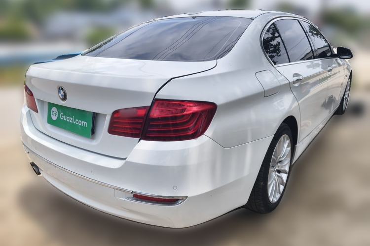 Used BMW 5 Series 2013 525Li Luxury Model Rear Right 45 Deg