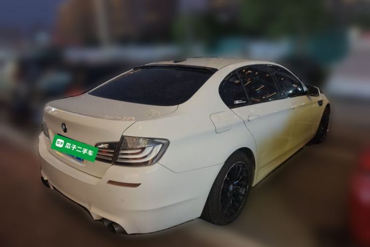 Used BMW 5 Series 2013 525Li Luxury Model Rear Right 45 Deg