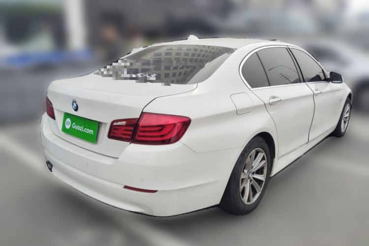 Used BMW 5 Series 2013 525Li Luxury Model Rear Right 45 Deg
