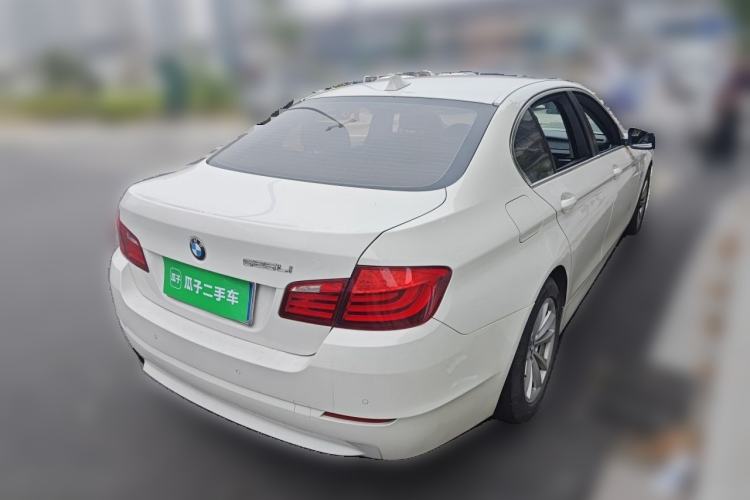 Used BMW 5 Series 2013 525Li Luxury Model Rear Right 45 Deg