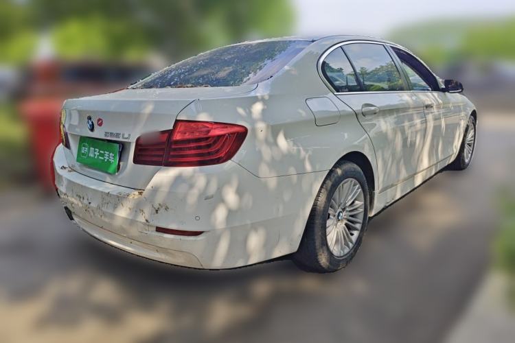 Used BMW 5 Series 2013 525Li Leading Model Rear Right 45 Deg