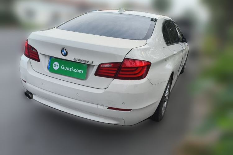 Used BMW 5 Series 2013 525Li Luxury Model Rear Right 45 Deg