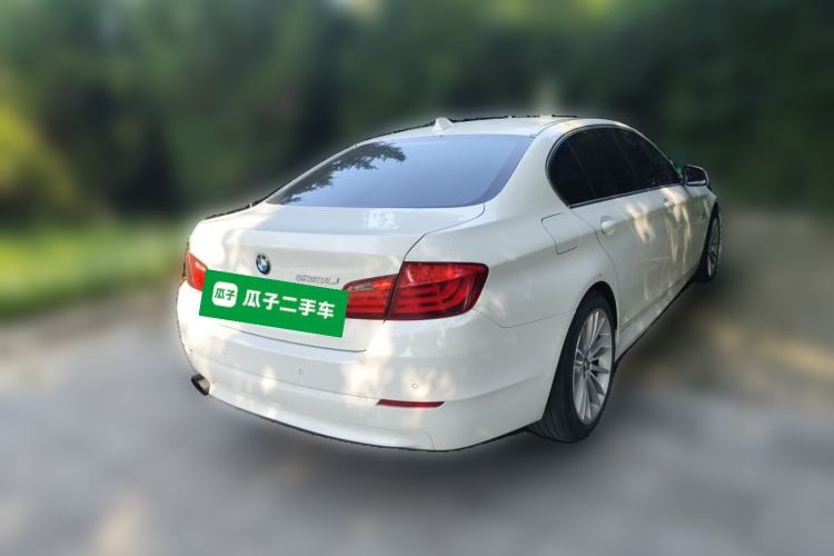 Used BMW 5 Series 2013 525Li Leading Model Rear Right 45 Deg