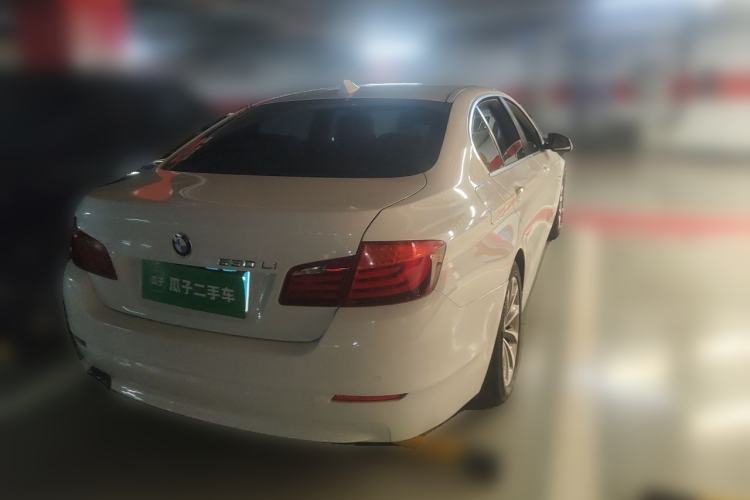 Used BMW 5 Series 2013 530Li Leading Model Rear Right 45 Deg