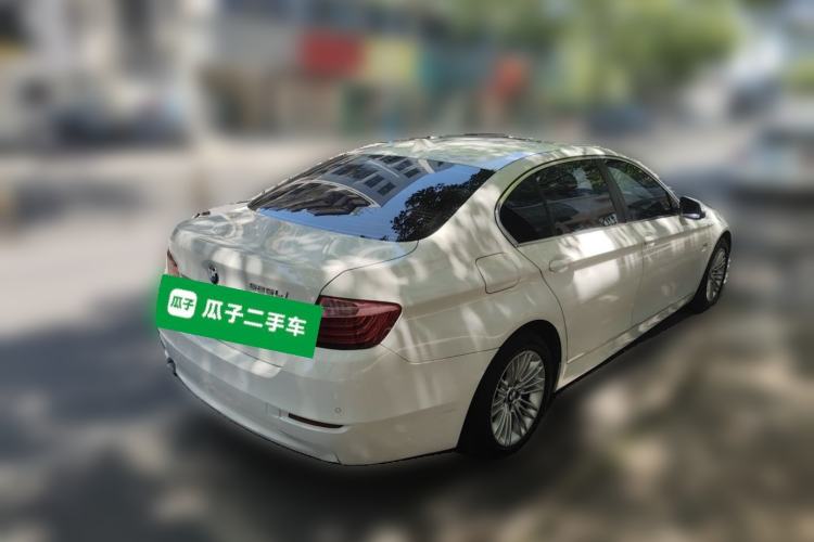 Used BMW 5 Series 2013 525Li Leading Model Rear Right 45 Deg