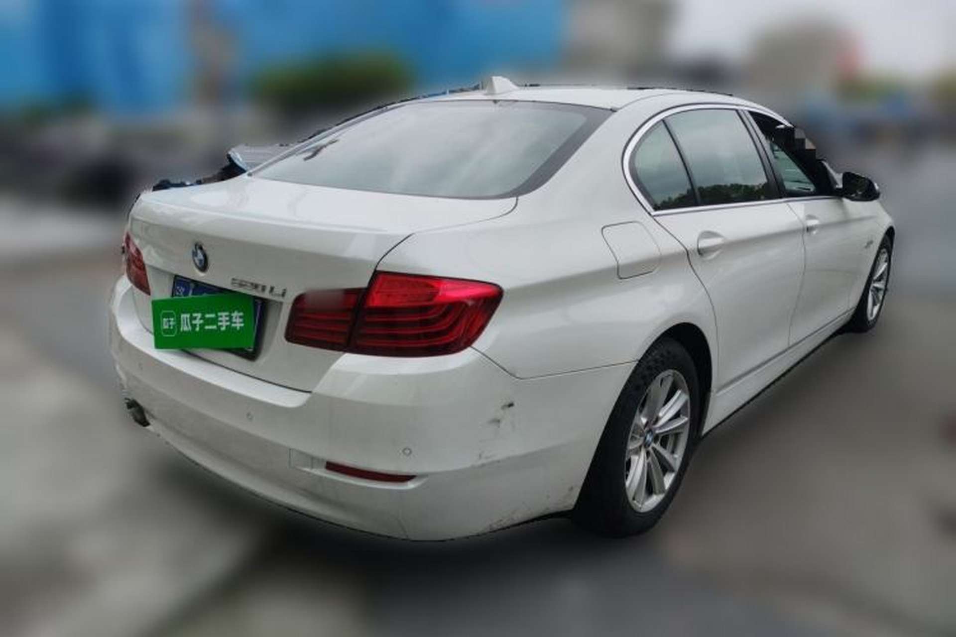 Used BMW 5 Series 2013 520Li Elegant Edition Rear Right 45 Deg