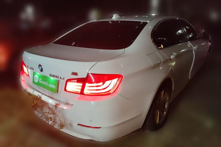 Used BMW 5 Series 2013 520i Elegant Edition Rear Right 45 Deg