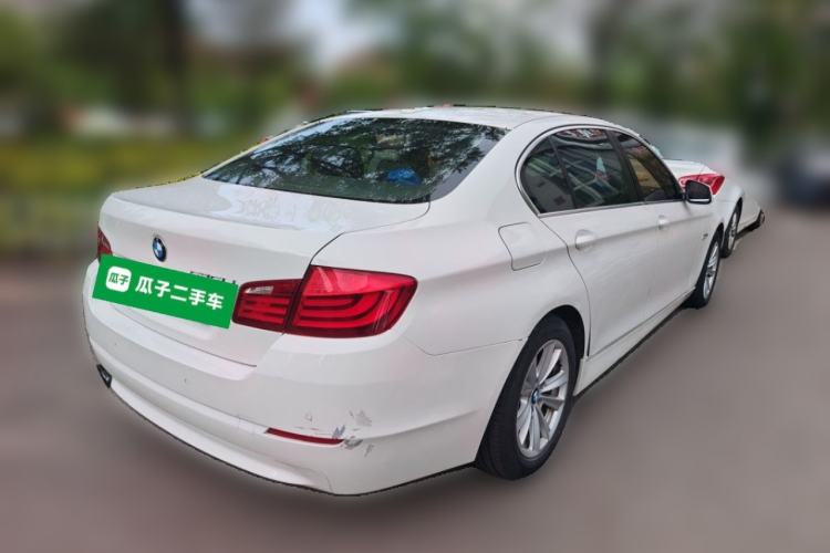 Used BMW 5 Series 2013 525Li Leading Model Rear Right 45 Deg