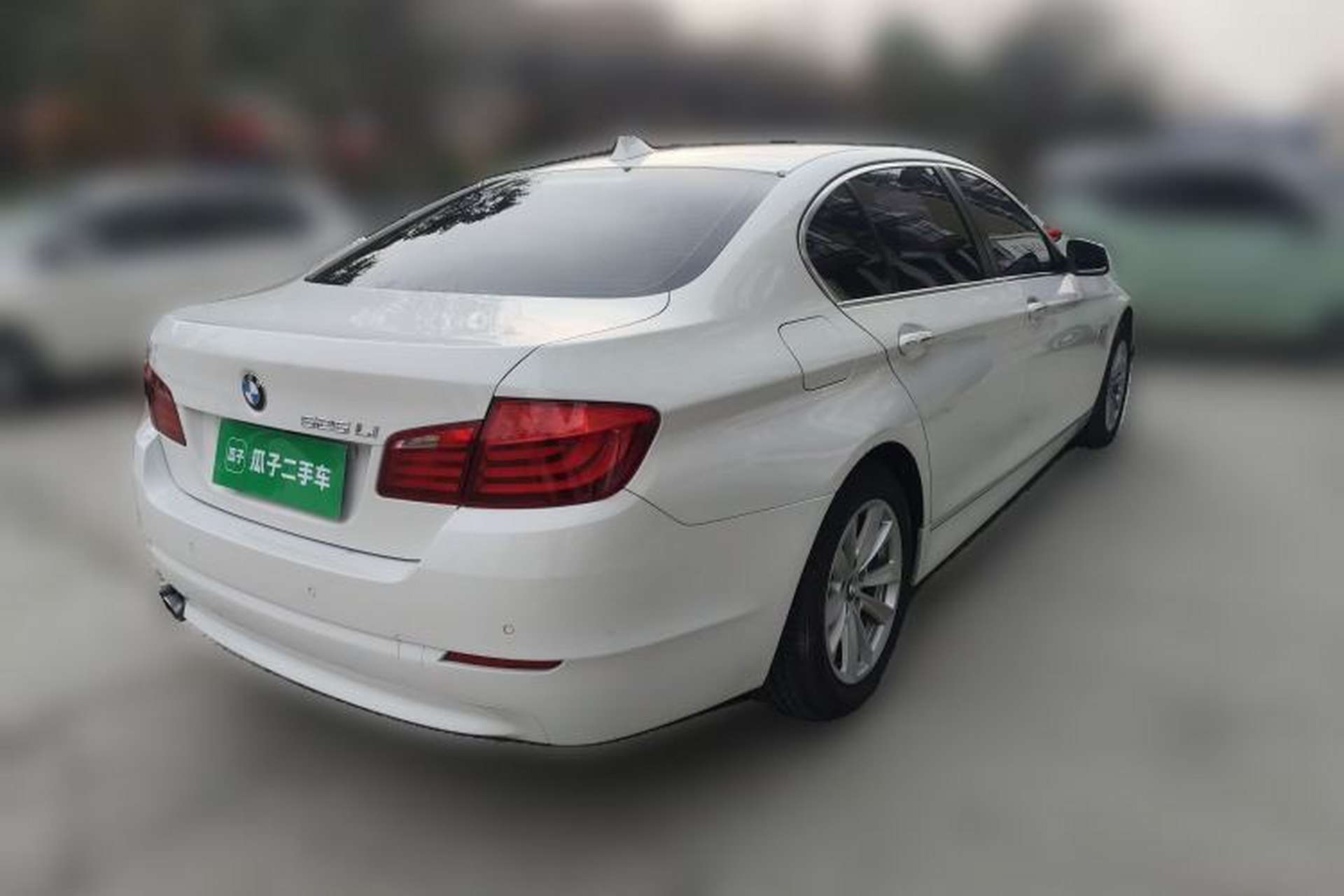 Used BMW 5 Series 2013 525Li Luxury Model Rear Right 45 Deg