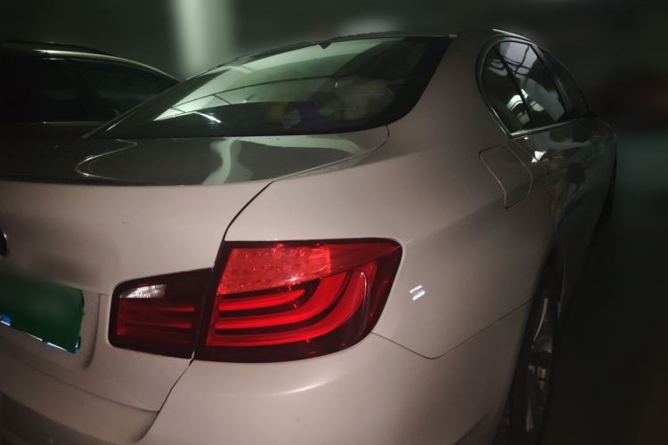 Used BMW 5 Series 2013 525Li Leading Model Rear Right 45 Deg