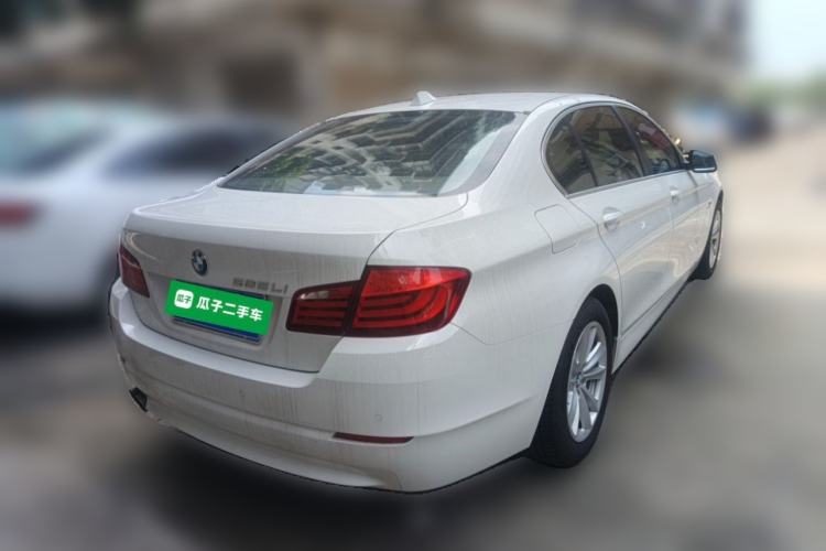 Used BMW 5 Series 2013 525Li Luxury Model Rear Right 45 Deg