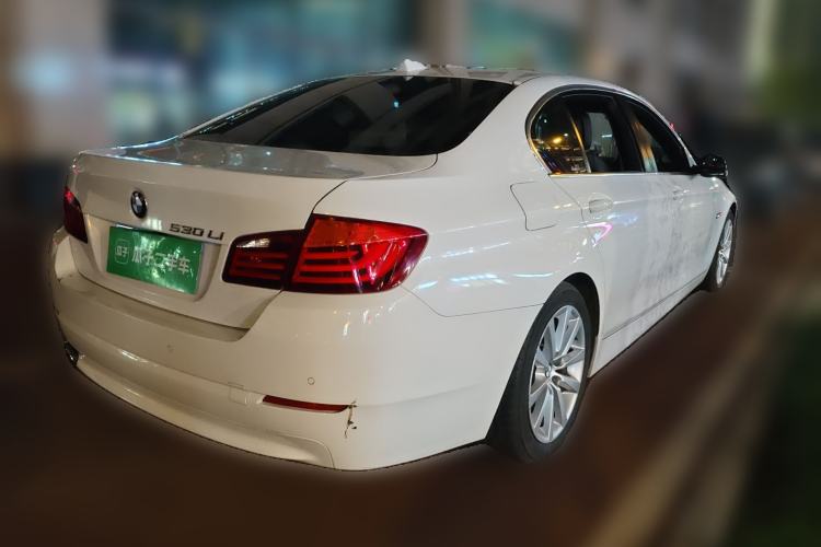 Used BMW 5 Series 2013 530Li Leading Model Rear Right 45 Deg