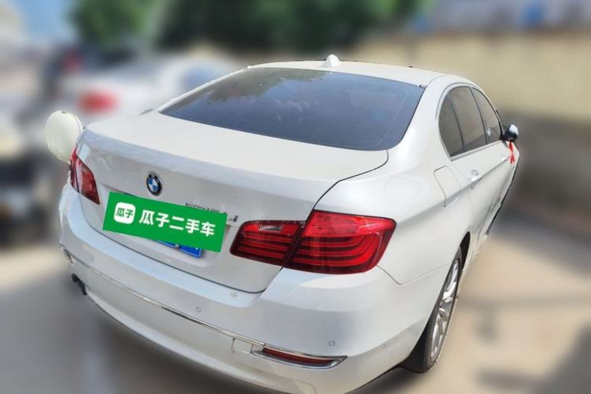 Used BMW 5 Series 2013 525Li Leading Model Rear Right 45 Deg
