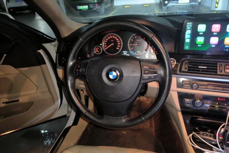 Used BMW 5 Series 2013 525Li Leading Model Steering Wheel