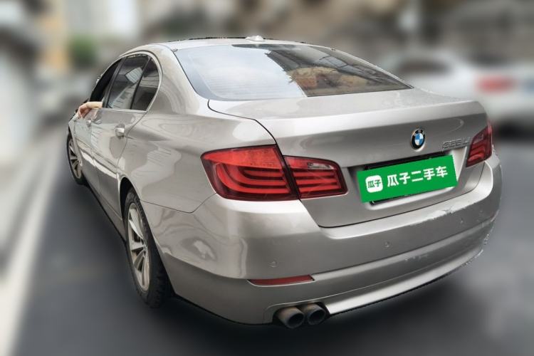 Used BMW 5 Series 2013 525Li Luxury Model Rear Left 45 Deg