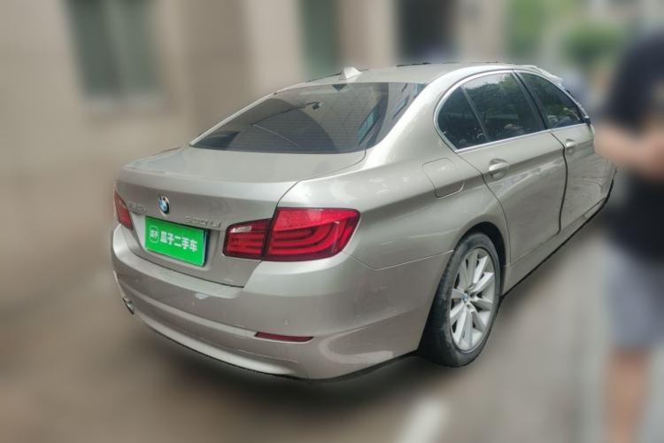 Used BMW 5 Series 2013 530Li Leading Model Rear Right 45 Deg
