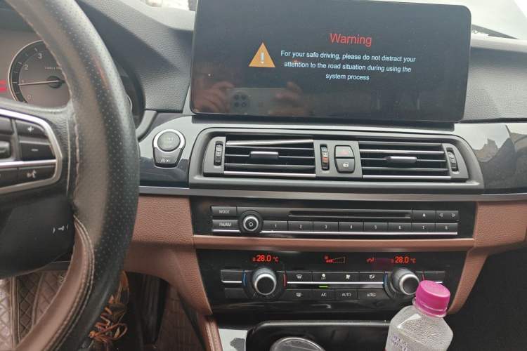 Used BMW 5 Series 2014 520Li Elegant Model Audio And AC Panel