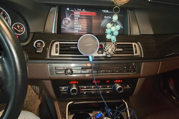 Used BMW 5 Series 2014 525Li Luxury Design Package Audio And AC Panel