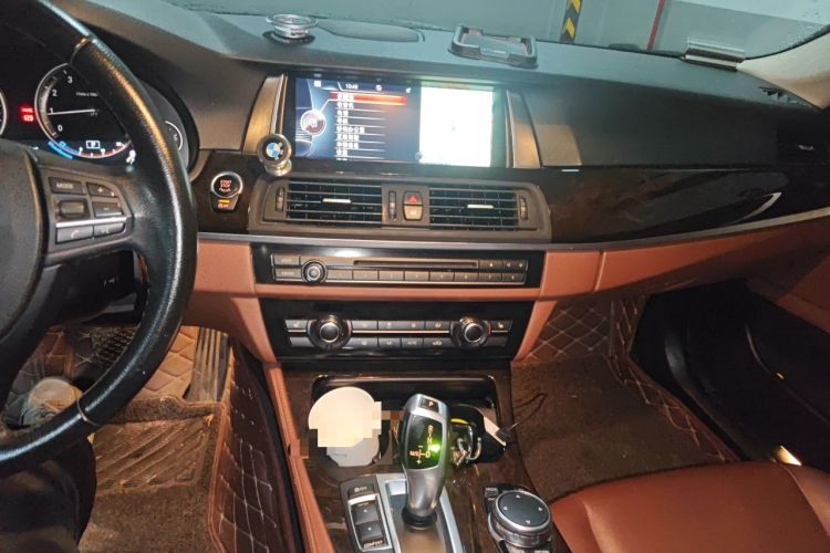 Used BMW 5 Series 2014 525Li Leading Model Audio And AC Panel