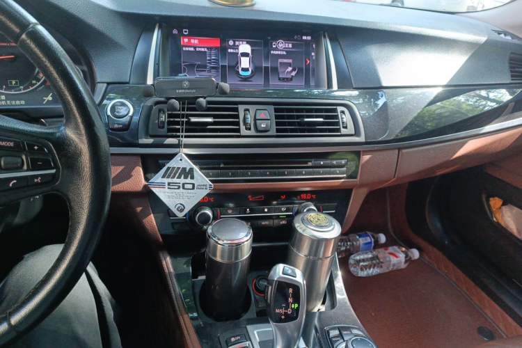 Used BMW 5 Series 2014 520Li Elegant Model Audio And AC Panel