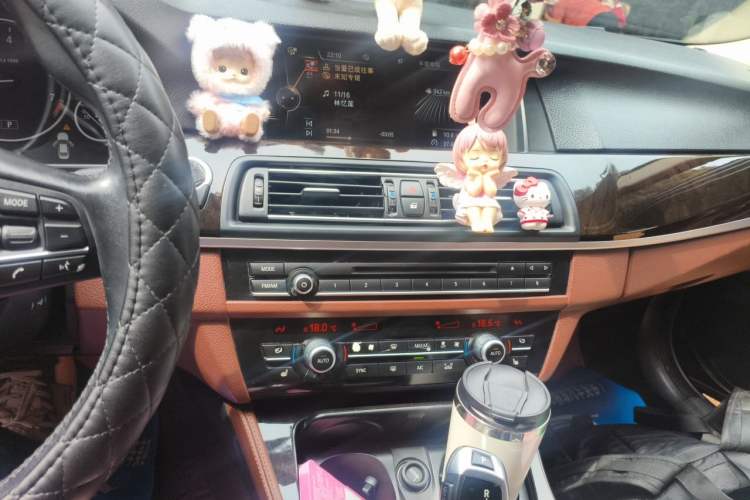 Used BMW 5 Series 2014 528Li Leading Model Audio And AC Panel