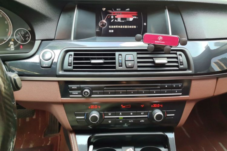 Used BMW 5 Series 2014 520Li Elegant Model Audio And AC Panel