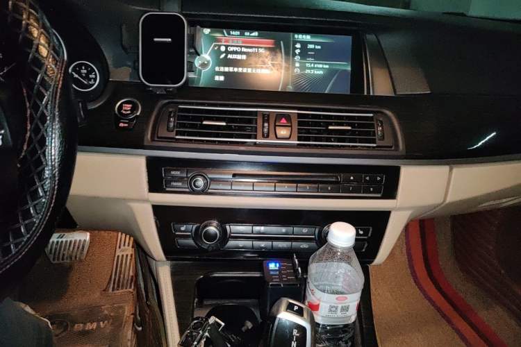 Used BMW 5 Series 2014 525Li Luxury Design Package Audio And AC Panel