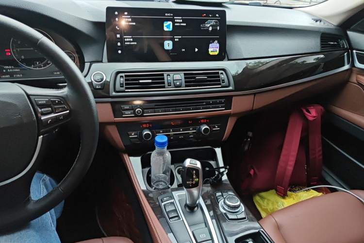 Used BMW 5 Series 2014 525Li Leading Model Audio And AC Panel