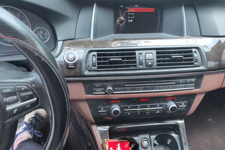 Used BMW 5 Series 2014 525Li Leading Model Audio And AC Panel
