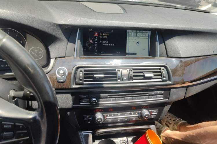 Used BMW 5 Series 2014 528Li Leading Model Audio And AC Panel