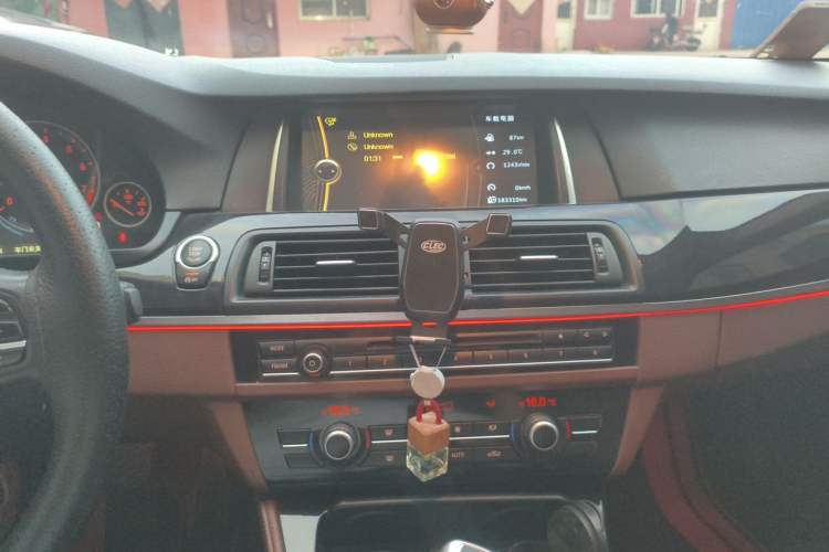 Used BMW 5 Series 2014 520Li Elegant Model Audio And AC Panel