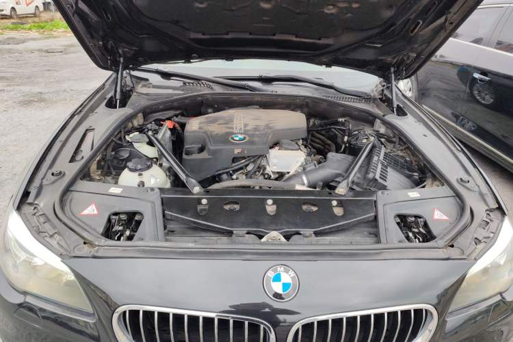 Used BMW 5 Series 2014 525Li Leading Model Engine Bay