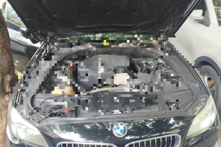 Used BMW 5 Series 2014 525Li Leading Model Engine Bay