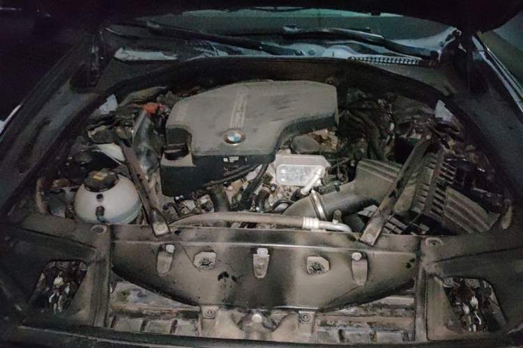 Used BMW 5 Series 2014 520Li Elegant Model Engine Bay