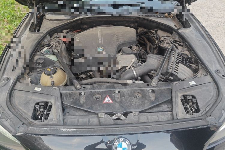 Used BMW 5 Series 2014 520Li Elegant Model Engine Bay