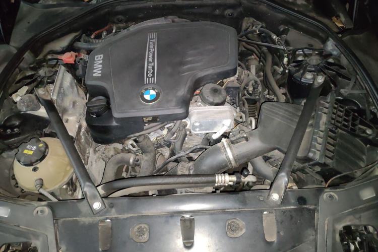 Used BMW 5 Series 2014 525Li Leading Model Engine Bay