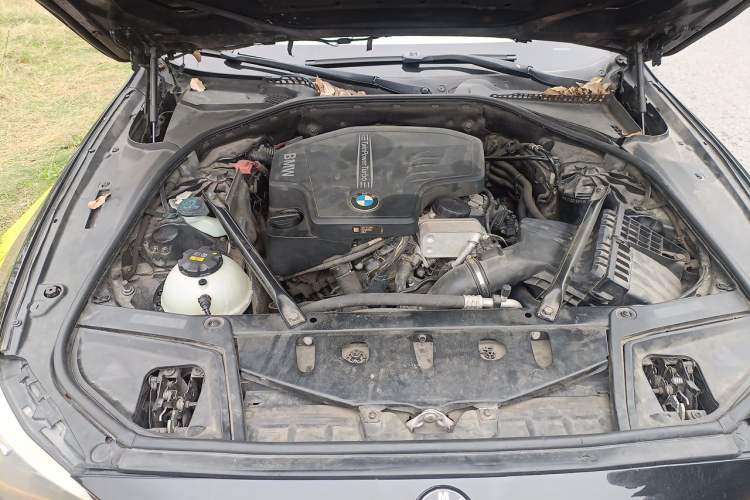 Used BMW 5 Series 2014 525Li Luxury Design Package Engine Bay