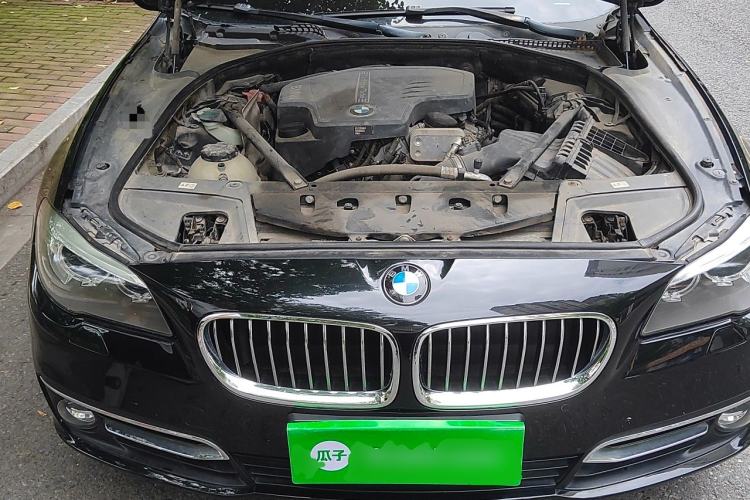 Used BMW 5 Series 2014 525Li Luxury Design Package Engine Bay