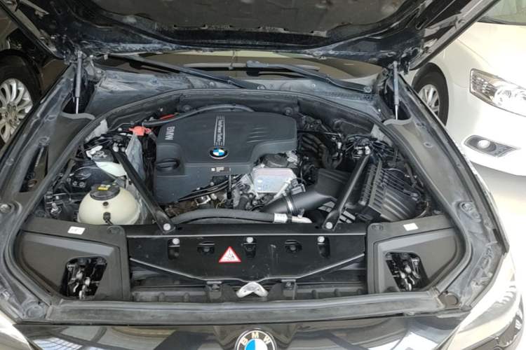 Used BMW 5 Series 2014 520Li Elegant Model Engine Bay